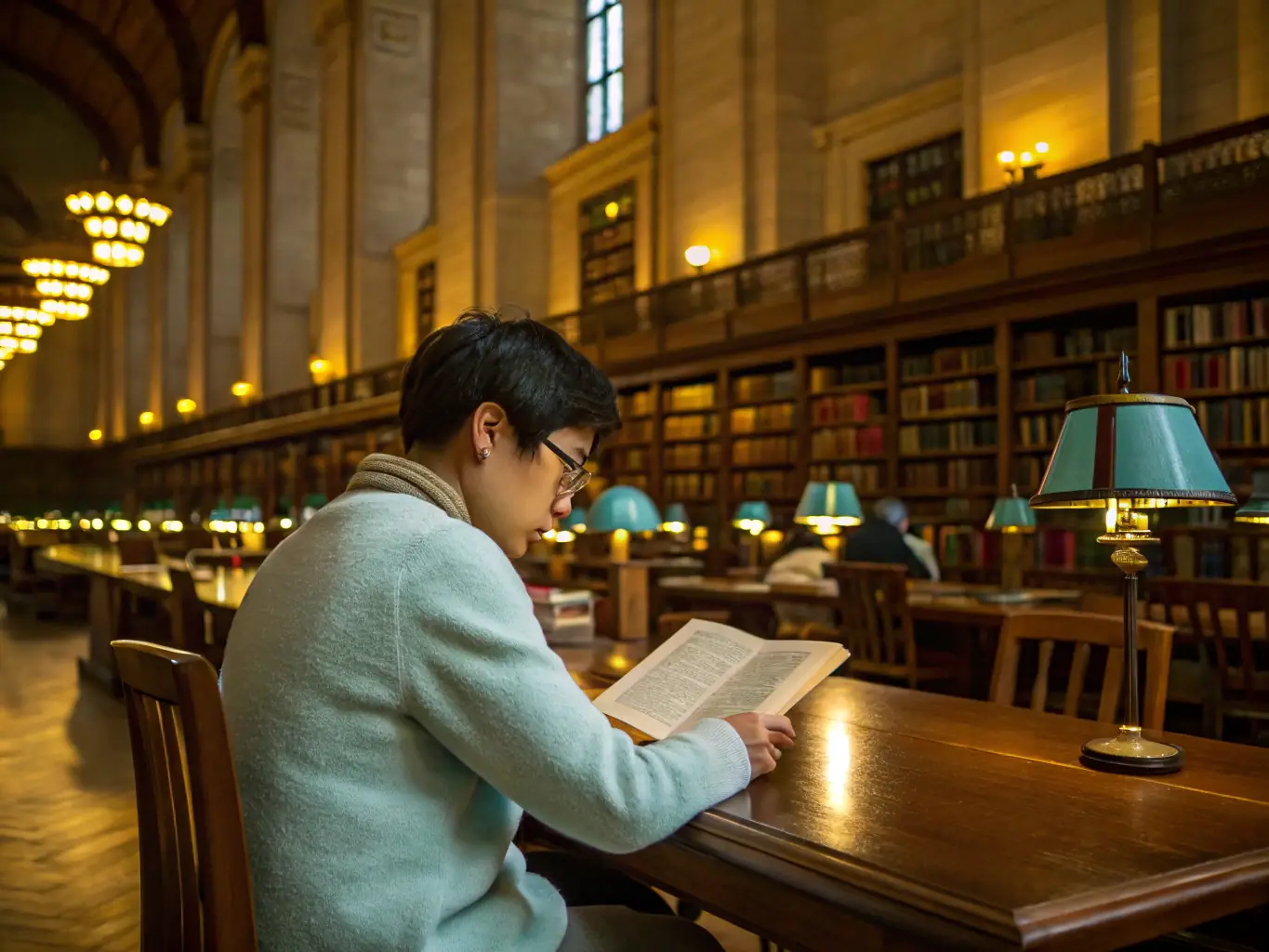 An image showcasing a person reading a book or article, representing the pursuit of knowledge and the importance of staying informed.